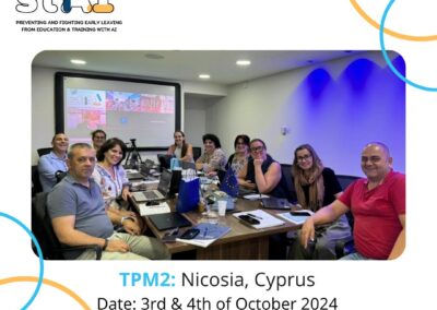 stAI project -2nd Transnational Project Meeting (Nicosia, CY)